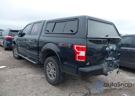 2018 Ford F-150 Lariat z USA, uszkodzony, nr VIN 1FTEW1E50JKF43790